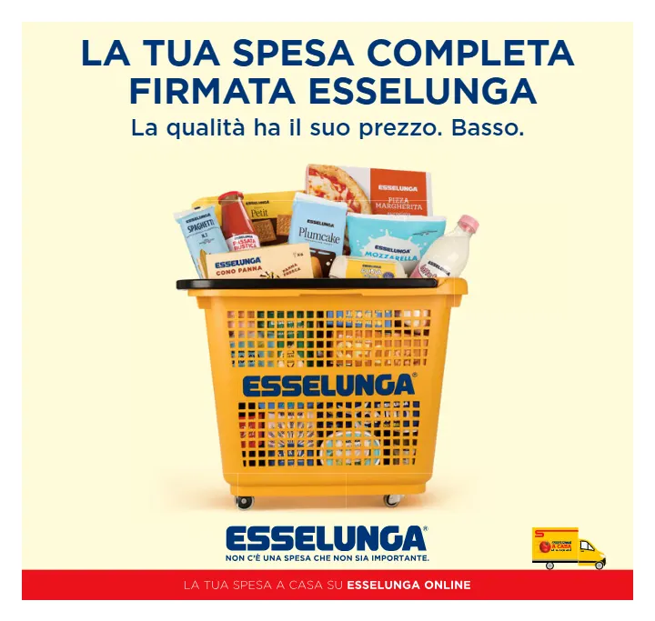 Copertina volantino Esselunga